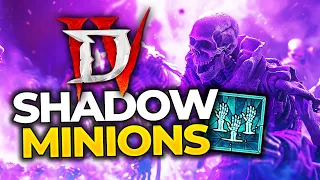 S+ TIER SHADOW MINION NECRO S4 BUILD GUIDE! Shadow Minion Necromancer Diablo 4 Season 4 Build Guide