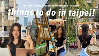 THINGS TO DO & DAY TRIPS IN TAIWAN (last vlog in Taiwan)