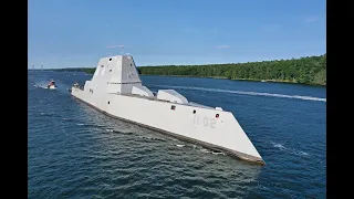 Why the Navy only built 3 of its experimental Zumwalt class destroyer - Takom Zumwalt model review