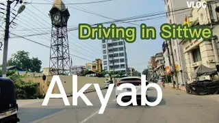 Driving in Sittwe (Akyab)