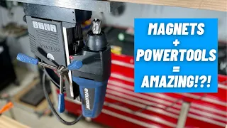 Effortless Metal Drilling!!!  ||  Evolution EvoMag42  ||  Review