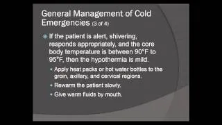 Environmental Emergencies for the EMT Lecture