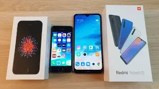 IPHONE SE VS REDMI NOTE 8T - ЧТО ЛУЧШЕ? ПОЛНОЕ СРАВНЕНИЕ!