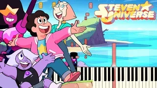 Happily Ever After - Steven Universe: The Movie | Piano Tutorial (Synthesia)