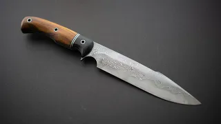 Hand Forging a Damascus Knife