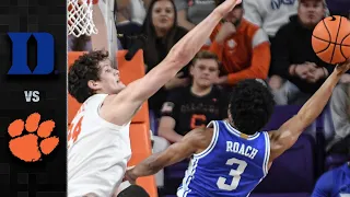 Duke vs. Clemson Men's Basketball Highlights (2021-22)