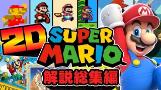 【総集編】歴代2Dスーパーマリオ解説まとめ