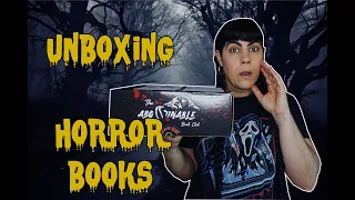 UNBOXING |  THE ABOMINABLE BOOK CLUB MARCH