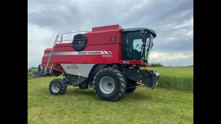 #VLOG Malinowa Rakieta zostaje! Przygotowania do żniw / Massey  Ferguson 7244 Activa/ Dzień dziecka