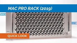 Rare Find! 2019 Mac Pro Rack Version // Cheese Grater that Pulls In & Out Rackmount Drawer!