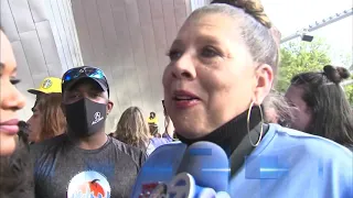 Candace Parker's mom talks Chicago Sky championship win