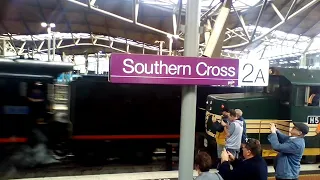 Steam at Southern Cross station