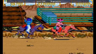 Sunset Riders - Konami 1991 - Arcade - BILLY & CORMANO - 2 players 1 credit gameplay