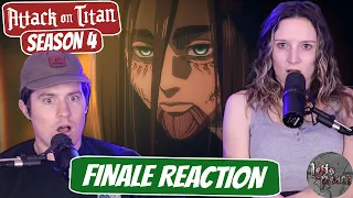 THE END IS HERE! | Attack on Titan Finale Newlyweds Reaction | Season 4, Part 3, Special 2