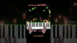 Alan Walker - Better Off Alone, Pt. III Piano Cover #BetterOffAlone #AlanWalker #PianellaPianoShorts