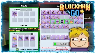 How to get rich trade system in skyblock blockman go