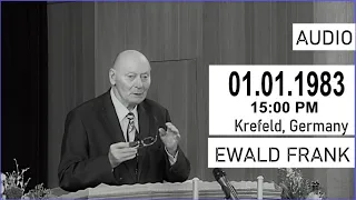 Ewald Frank, 01/01/83 15:00PM (ENGLISH) | Ewald Frank