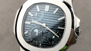 Patek Philippe Nautilus Moon Phase 5712/1A-001 Patek Philippe Watch Review