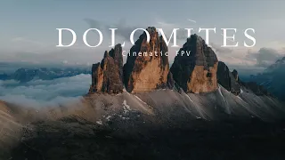 Exploring the Dolomites l 4K Cinematic FPV video