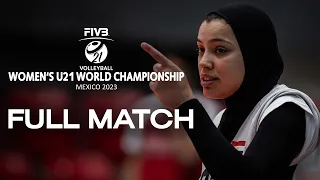 EGY🇪🇬 vs. DOM🇩🇴 - Full Match | Women's U21 World Championship | Aguascalientes