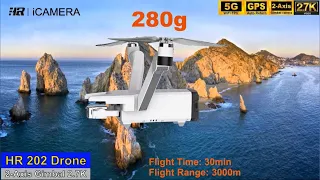 HR 202 GPS 2-Axis Gimbal 2.7K-Video Long Range Drone – First Test Flight !