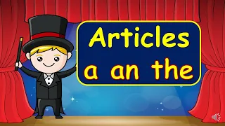 Articles in English Grammar | Articles a an the for Class 1