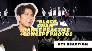 Performer React to BTS "Black Swan" Dance Practice + Concept Photos [방탄소년단]