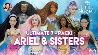 The Little Mermaid Live Action Movie Dolls 2023 - Ultimate Ariel & Sisters 7 Pack Doll Set | Review