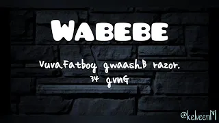 Wabebe lyric