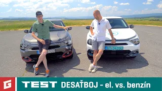 Citroën ë-C4 vs. C4 PURETECH 155 EAT8 - TEST - SUV - GARAZ.TV - Šulko a Vašo