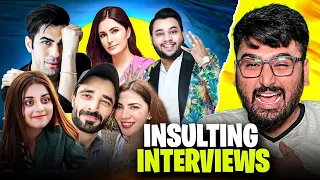 MOST INSULTING AND FUNNY INTERVIEWS !!!