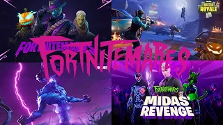 Evolution of Fortnitemares in Fortnite Trailers (2017 - 2022)