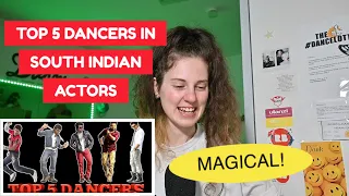 DANCER REACTS TOP 5 DANCERS IN INDIAN ACTORS