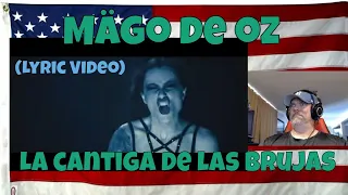 Mägo de oz - La cantiga de las brujas (Lyric Video) - REACTION - wow, that video!!!