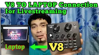 Paano E-connect Ang V8 sa Laptop