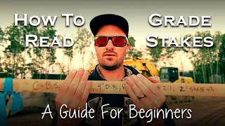 HOW TO READ GRADE STAKES || How to read grade stakes for roads - Grade stakes cut and fill