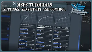 Sensitivity, Graphic and Controls | Settings Tutorial | MSFS2020
