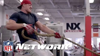 Inside J.J. Watt's Workout Regime & 2011 Combine Training | NFL Network | Good Morning Football