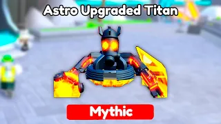 😱 WOW! THIS IS THE NEW STRONGEST ASTRO UPGRADED TITAN CAMERAMAN in Toilet Tower Defense