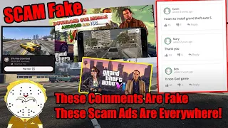 Warning GTA 5 And GTA 6 Mobile Ad Scams Are Out Of Control! Youtube Stop This!