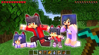 I Found Aphmau The ALPHA Wolf PACK In Minecraft!
