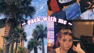 pack with me !!