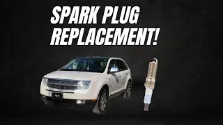 SPARK PLUG REPLACEMENT (2007-10)  | FORD EDGE / LINCOLN MKX | 3.5 V6