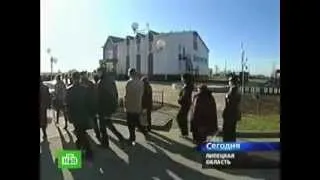 Открытие бассейна в селе Преображеновка