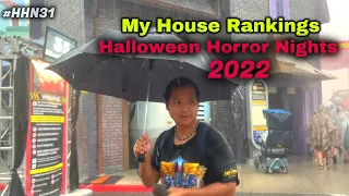 My House Rankings for Halloween Horror Nights 2022 (HHN31)