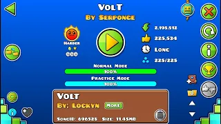 "VolT" (Harder) by Serponge | All Coins | Geometry Dash 2.2