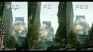 Crysis 2: PS3 vs Xbox 360 vs PC - Console Comparison Montage