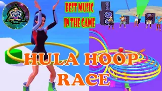 HULA HOOP RACE. GAMEPLAY ON ANDROID. LEVEL 9-10