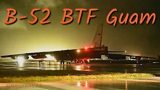 B-52Hs from 5th Bomb Wing at Anderson AFB, Guam on Bomber Task Force