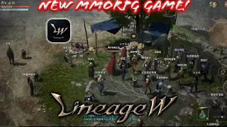 Lineage W - New MMORPG Gameplay!